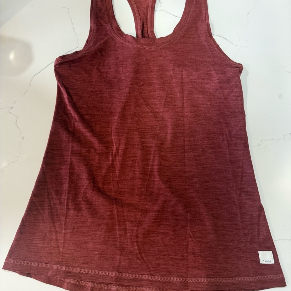 Women's Burgundy Tank Top